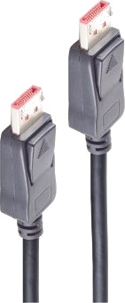 Shiverpeaks Basic-S, 2 M, Displayport, Displayport, Hankjønn, Hankjønn, 7680 X 4320 Piksler