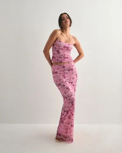 Nelly   Rosa   Floral Lace Skirt