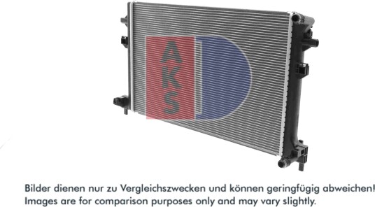 AKS DASIS 040091N Radiator motorkjøling