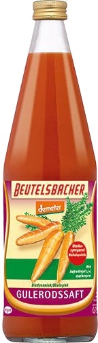 Beutelsbacher Gulrotjuice melkesyregjæret Ø Demeter Beutelsbacher Gulrotjuice melkesyregjæret Ø Demeter
