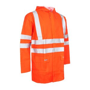 Lyngsøe Regnjakke PU/PVC oransje HI VIS LR9055 05