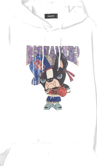 Dsquared2 Herre Gensere & Hettegensere Hvit L,