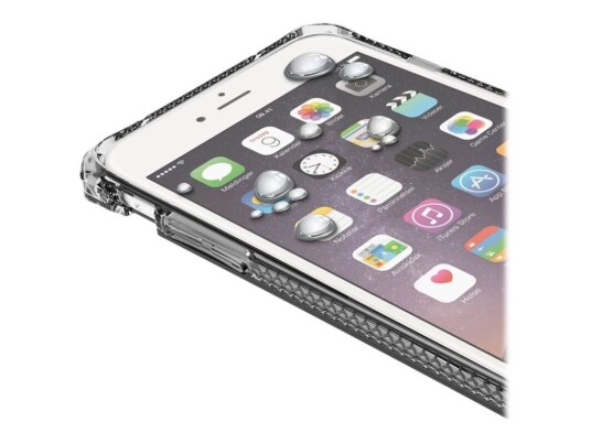 Itskins Spectrum360 - Baksidedeksel For Mobiltelefon - Termoplast-Polyuretan (Tpu) - Svart - For Apple Iphone 6 Plus, 6S Plus