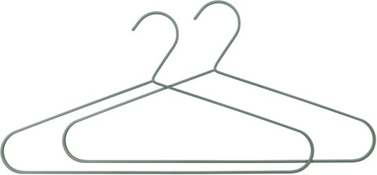 Mette Ditmer Hang it kleshenger 2 pakning Thyme green Mette Ditmer Hang it kleshenger 2 pakning Thyme green