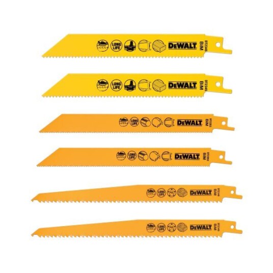Dewalt DT2444-QZ Tigersagblad 6 deler