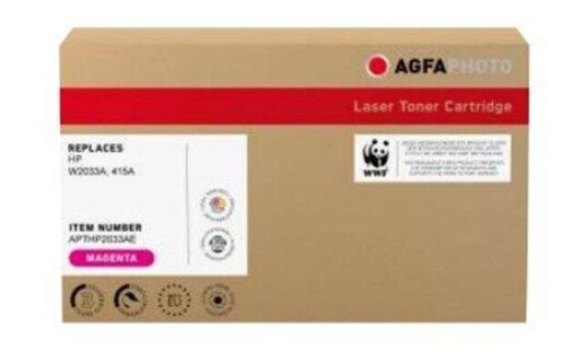 Agfa Photo - magenta - remanufactured - toner cartridge (alternative for: HP 415A) - Laser toner Rød