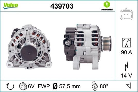 Dynamo VALEO 439703