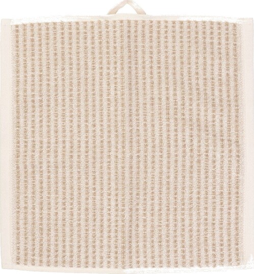SK Home Vaskeklut 30x30 Viana Hvit beige Hvit