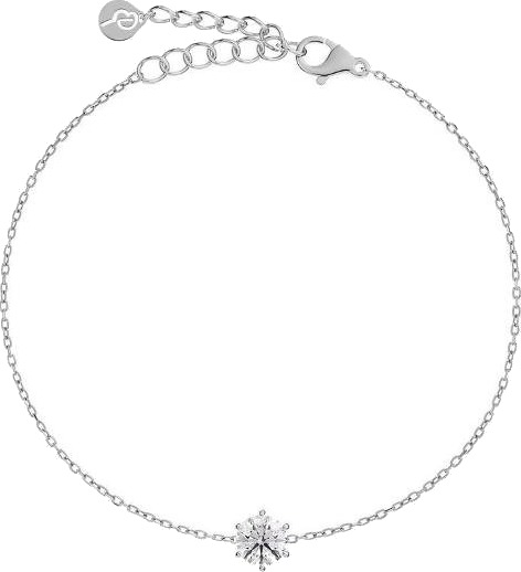 Edblad Crown armbånd i stål med zirkonia