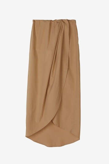 Stylein Omslagsskjørt Joelyn Skirt Beige Stylein Omslagsskjørt Joelyn Skirt Beige