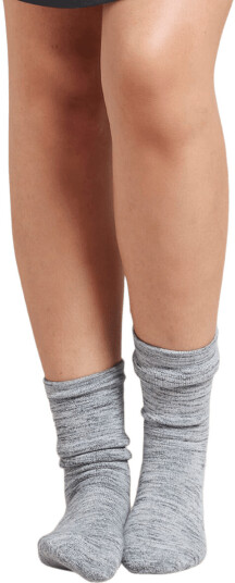 Boody Women´s Chunky Bed Sock Dove/Storm Space Dye