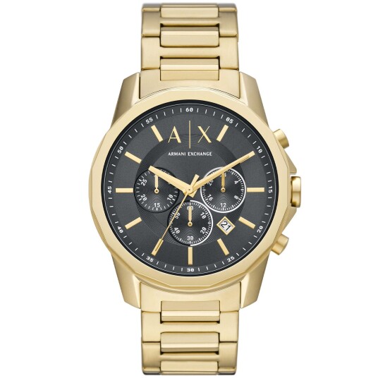 Armani Exchange Banks AX1721 - Herre - 44 mm - Analog - Kvarts urverk - Mineralglas Armani Exchange Banks AX1721 - Herre - 44 mm - Analog - Kvarts urverk - Mineralglas