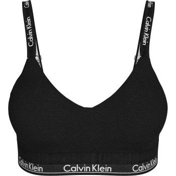 Calvin Klein BH Modern Cotton Light Lined Bralette Helsvart Large Dame