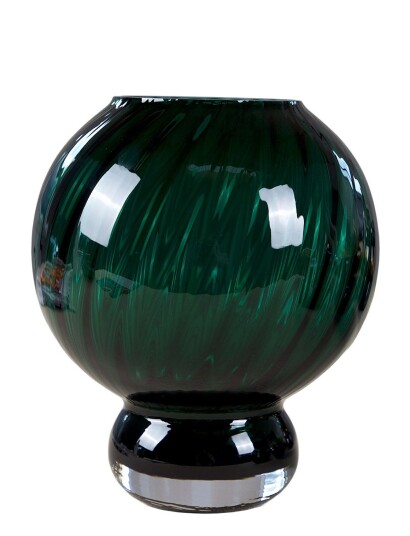 Specktrum Meadow Swirl Vase Small Green H20CM