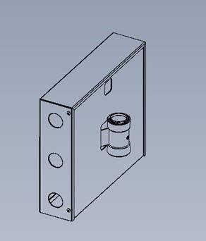UNICOL PC box with Socket for collumn