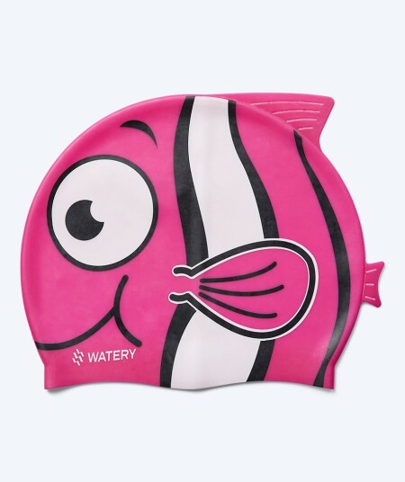 Watery badehette til barn Dashers Fish Rosa Svømmehette Watery badehette til barn Dashers Fish Rosa Svømmehette
