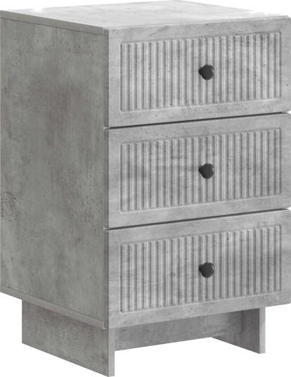  Nattbordskap Betonggrå 43 x 41 x 66,5 cm Konstruert tre