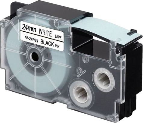 Casio Xr 24We1 Selvklebende Svart På Hvitt Rull 2,4 Cm X 8 M 1 KassettEr Etikettbånd For Disc Title Printer Cw L300 Kl 8100 8200 Casio Xr 24We1 Selvklebende Svart På Hvitt Rull 2,4 Cm X 8 M 1 KassettEr Etikettbånd For Disc Title Printer Cw L300 Kl 8100 8200