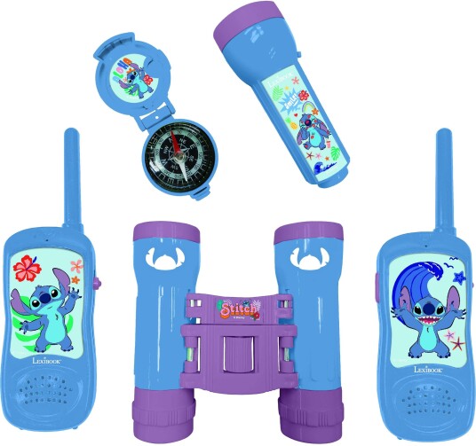 Disney Stitch Eventyrsett Walkietalkier 120 m