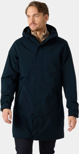 Helly Hansen Men's Brussel Insulated Raincoat Marineblå M