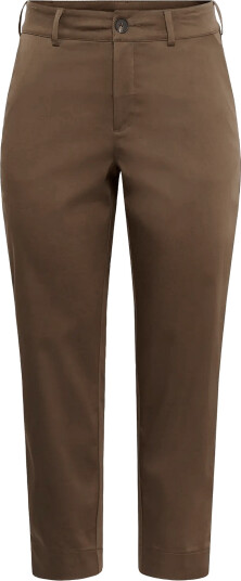 Kaffe Curve Kcleana Chino 7/8 Pants - Brown - 50