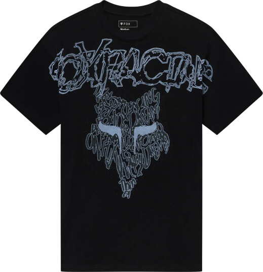 Fox Unisex Abyss Heavyweight Short Sleeve Tee Black M