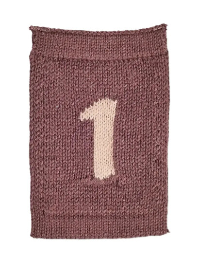Smallstuff Strikket Flagg 1 Rose Pink One Size Smallstuff Strikket Flagg 1 Rose Pink One Size