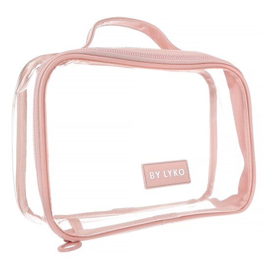 By Lyko Look Through Me Beauty Bag Pink By Lyko Look Through Me Beauty Bag Pink