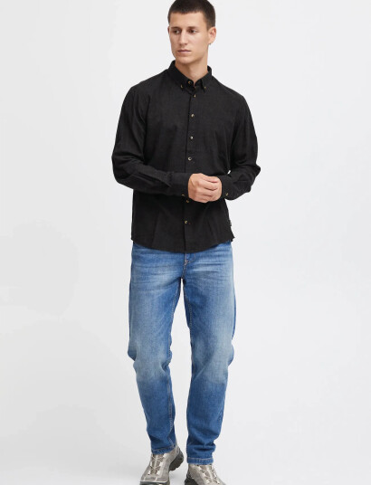Blend Bhburley Shirt Noos - Black - S