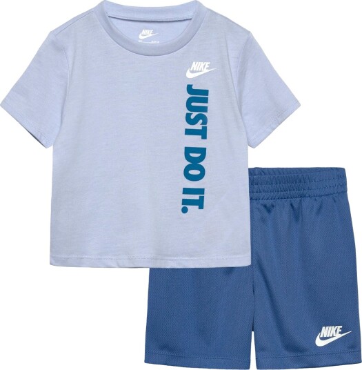 Nike Nkb B Nsw Gfx Ft Short Set   Blue   92