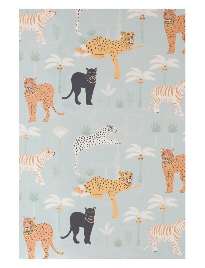 Majvillan Wallpaper Black Panther - Blue - 1005X53 Majvillan Wallpaper Black Panther - Blue - 1005X53