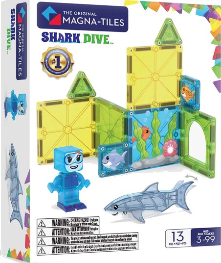 Magna-Tiles Shark Dive Byggesett