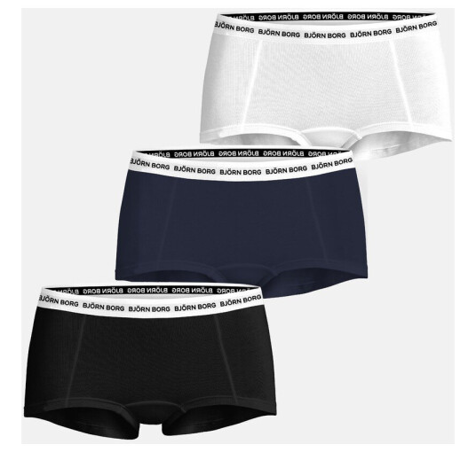 Björn Borg Logo Boxer Shorts 3p Multipack 1 L Undertøy Björn Borg Logo Boxer Shorts 3p Multipack 1 L Undertøy