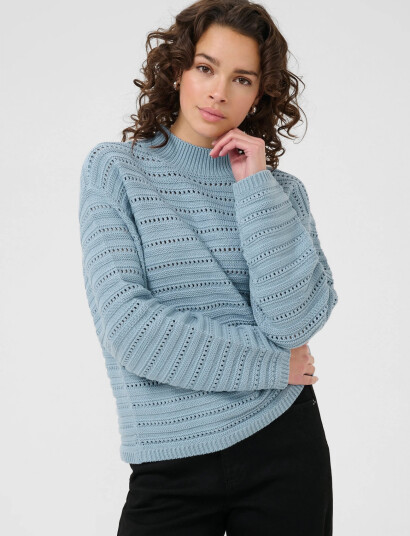 Kaffe Kadolly Pullover - Blue - M