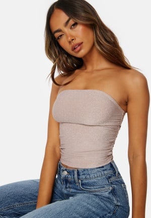 Madeleine Bitici X Bubbleroom Madeleine Sparkling Tube Top Champagne XL Madeleine Bitici X Bubbleroom Madeleine Sparkling Tube Top Champagne XL