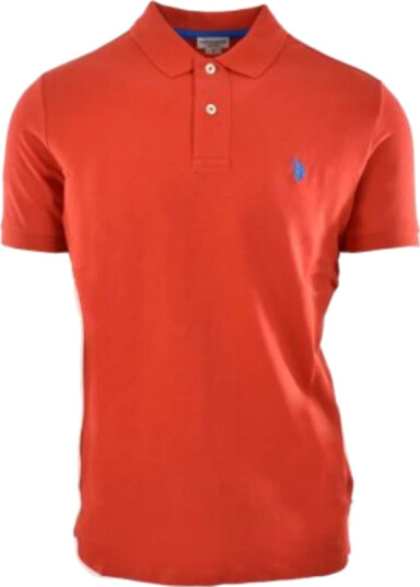 U.s. Polo Assn. Herre Topper Oransje M,