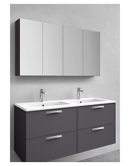 Noro Flex Speilskap 1200x700 mm Antrasittgrå Noro Flex Speilskap 1200x700 mm Antrasittgrå