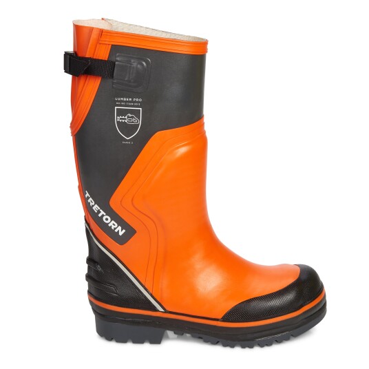 Tretorn Lumber Pro II Vernestøvel klasse 3 oransje/grå 43 Sko Tretorn Lumber Pro II Vernestøvel klasse 3 oransje/grå 43 Sko