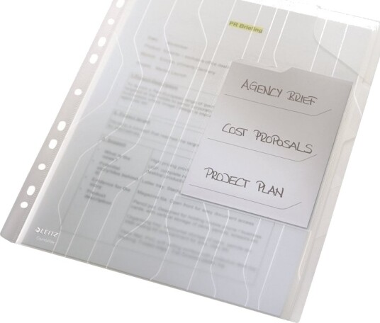 Leitz Combifile L Formet Mappe For A4 210 X 297 Mm Kapasitet: 60 Ark Blank