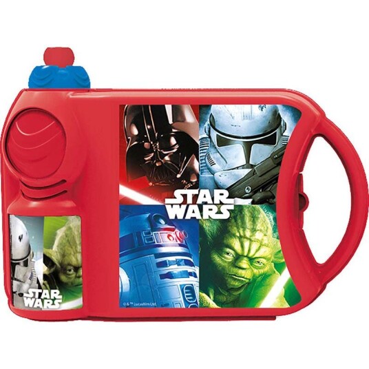 Star Wars Matbokssett Matboks & Sportsflaske Star Wars Matbokssett Matboks & Sportsflaske