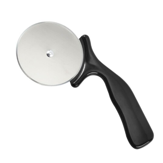 Pizza Slicer Pizza Skjærekniv Kakeverktøy Pizzahjul Svart Pizza Slicer Pizza Skjærekniv Kakeverktøy Pizzahjul Svart