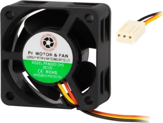 Vifte Blow 40X20mm 12V Slizg