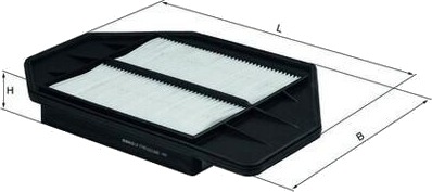 Luftfilter MAHLE ORIGINAL LX 1742