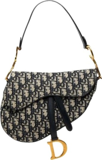 Dior Vintage Dame Pre owned Blå ONE SIZE,