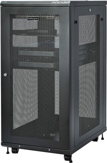 Startech 24U Server Rack Cabinet 4-Post Adjustable Depth (2" To 30")