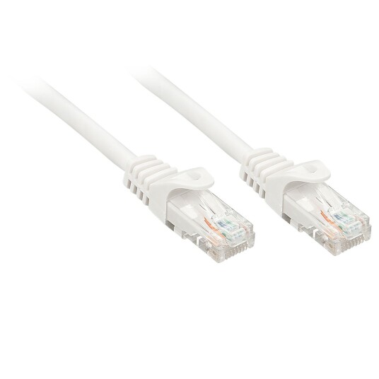 LINDY U/UTP PatchCord Cat6. CCA. White. 2.0m Factory Sealed