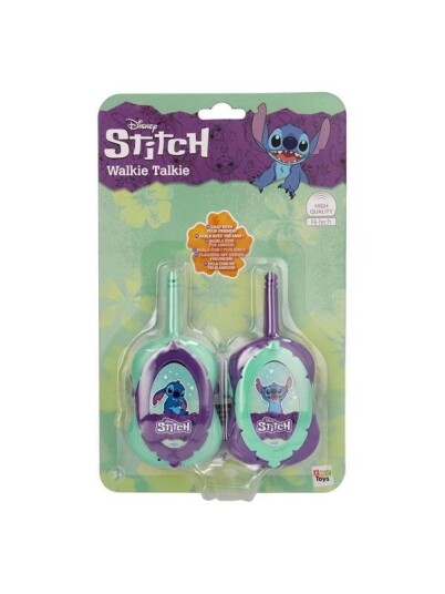 Disney Walkie Talkie Stitch - Fantasifull Kommunikasjon for Barn Disney Walkie Talkie Stitch - Fantasifull Kommunikasjon for Barn