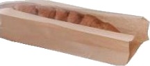 Rudepose Franskbrød Stor 140/70X450 Mm 40 Gr Brun,500 Stk/Krt