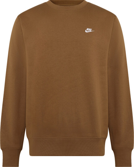 Nike M Nk Club Bb Crew   Brown   XXL