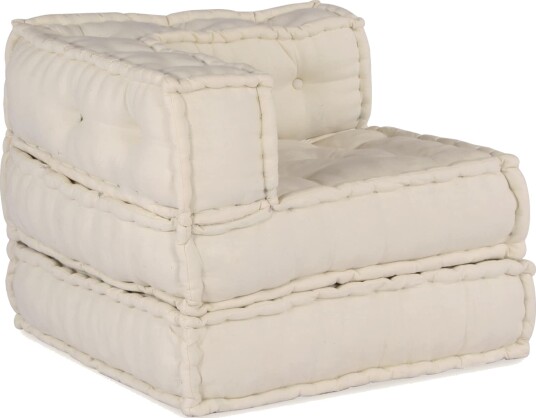 Modulsofa 3 pcs Krem stoff
